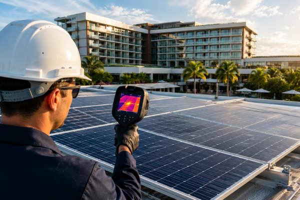 Thermo Vision: solução para a inspeção termográfica de sistemas fotovoltaicos